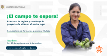 SENA abre convocatoria de formación presencial titulada exclusiva para el sector agro