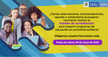 La UAEOS invita a la ciudadanía y entidades interesadas a dejar sus aportes para el proyecto normativo del trámite de acreditación