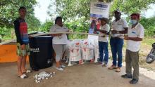 La UAEOS entrega material de aprendizaje a la asociación Asvivicoar de Córdoba