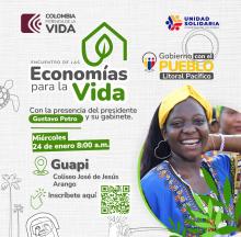 Presidente Petro acompañará el Encuentro de las Economías para la Vida