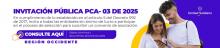 INVITACIÓN PÚBLICA PCA- 03 DE 2025