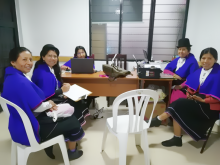 Fortalecimiento a organización solidaria de artesanas misak