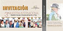 3ra. Muestra Internacional Gestión Social, Emprendimiento y Paz