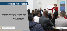Ministra del Trabajo, Gloria Inés Ramírez